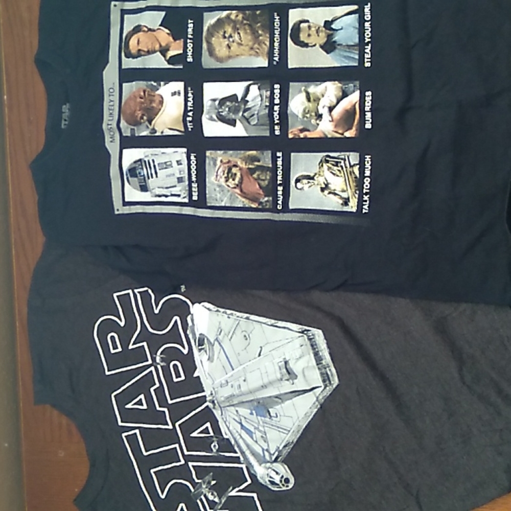 Star Wars tshirts